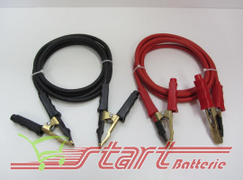 Cavi Avviamento 1000A 3 metri 12 e 24V Artigianali